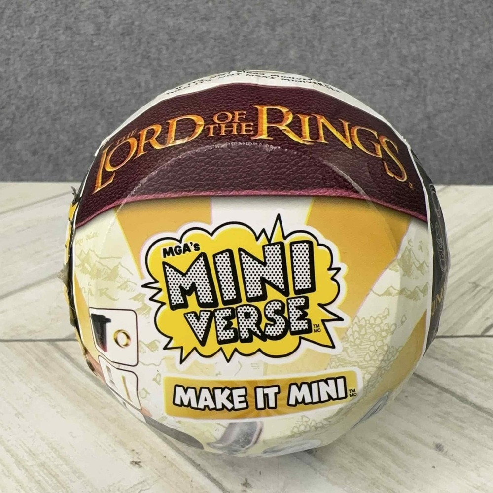 NEW MGA Mini Verse Lord Of The Rings Make It Mini Ball LOTR Unopened